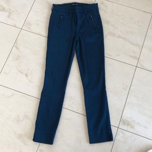 LEVEL 99 Lacey Trouser Teal Skinny Jeans